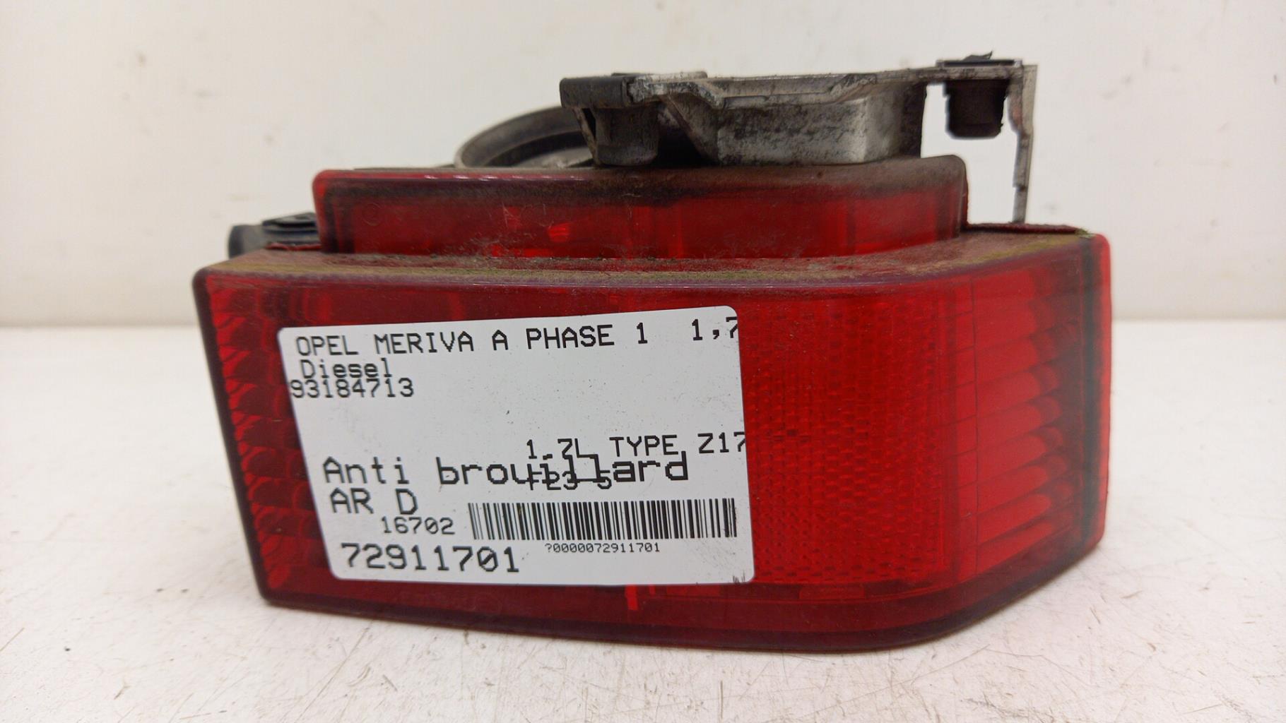 Retronebbia destro OPEL MERIVA A PHASE 1 Diésel - 1