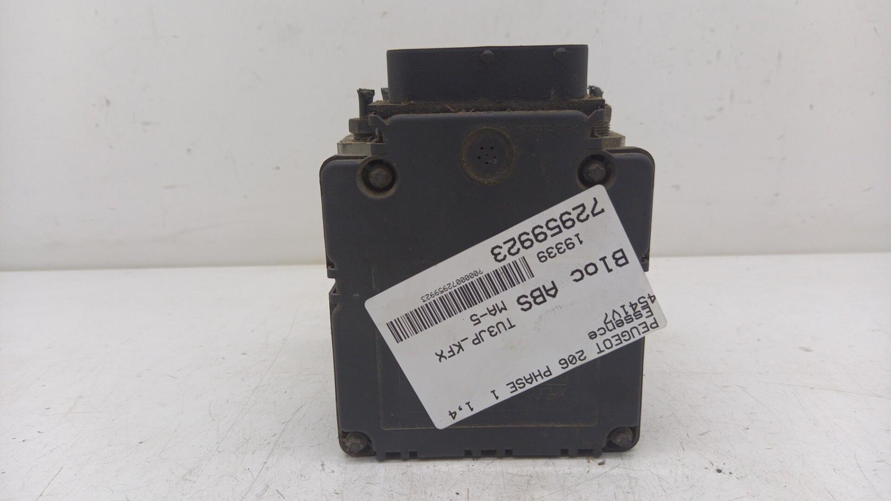 Blocco ABS (antibloccaggio freni) PEUGEOT 206 PHASE 1 Gasolina - 1