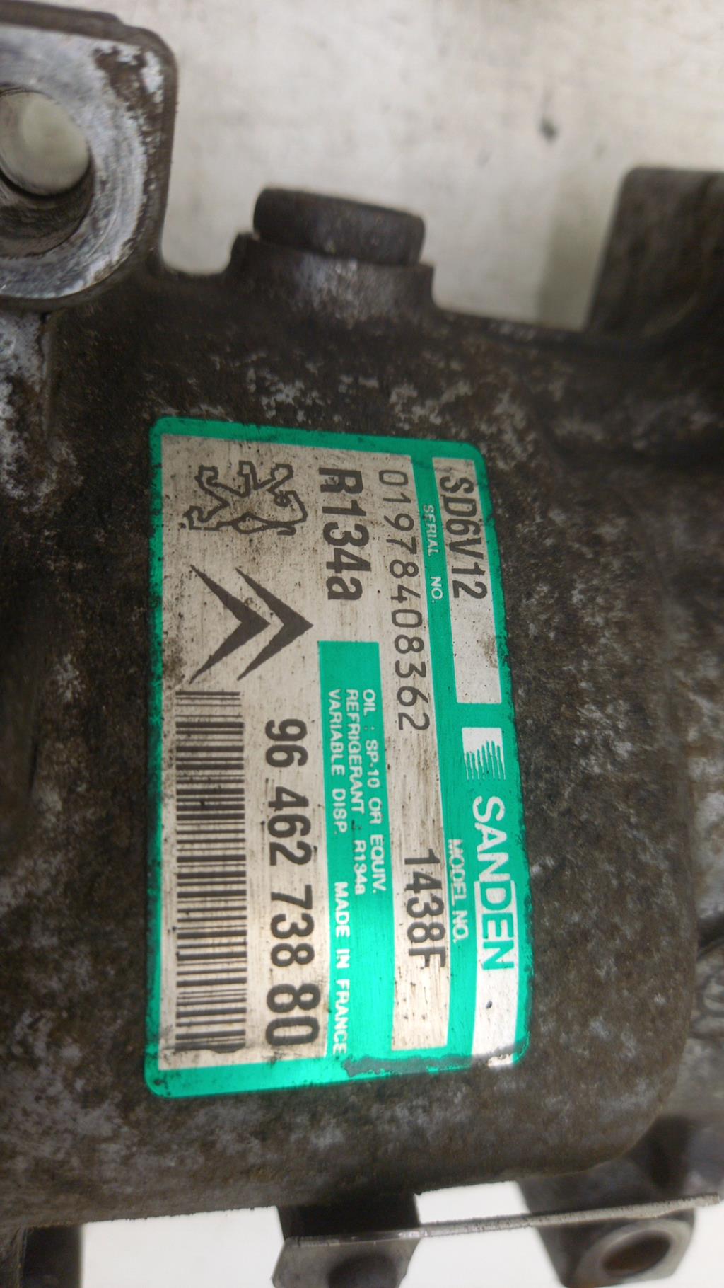 Compressore clima PEUGEOT 206 PHASE 1 BREAK Diésel - 1