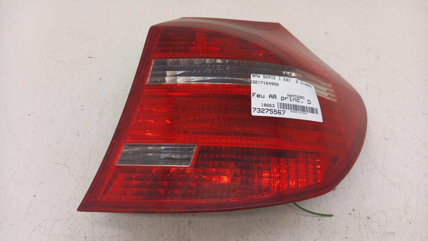 Fanale posteriore principale destro (luci) BMW SERIE 1 E81 Diésel - 1