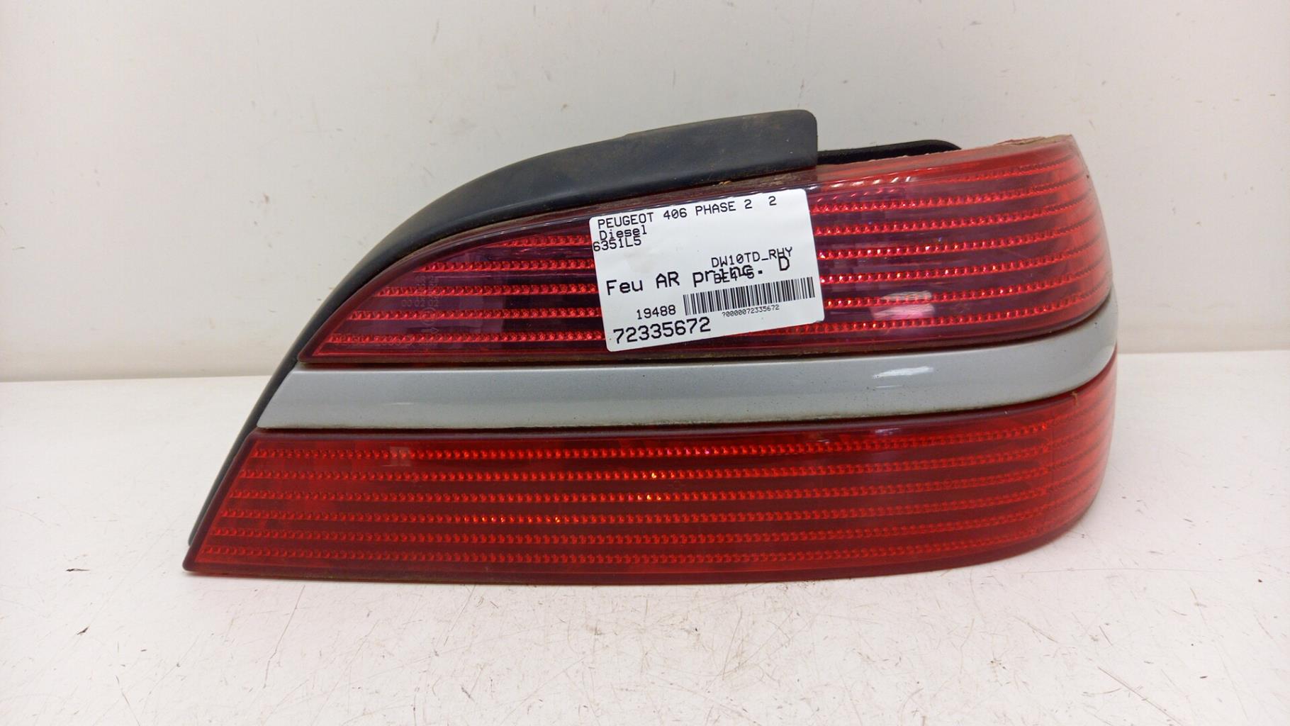 Fanale posteriore principale destro (luci) PEUGEOT 406 PHASE 2 Diésel - 1