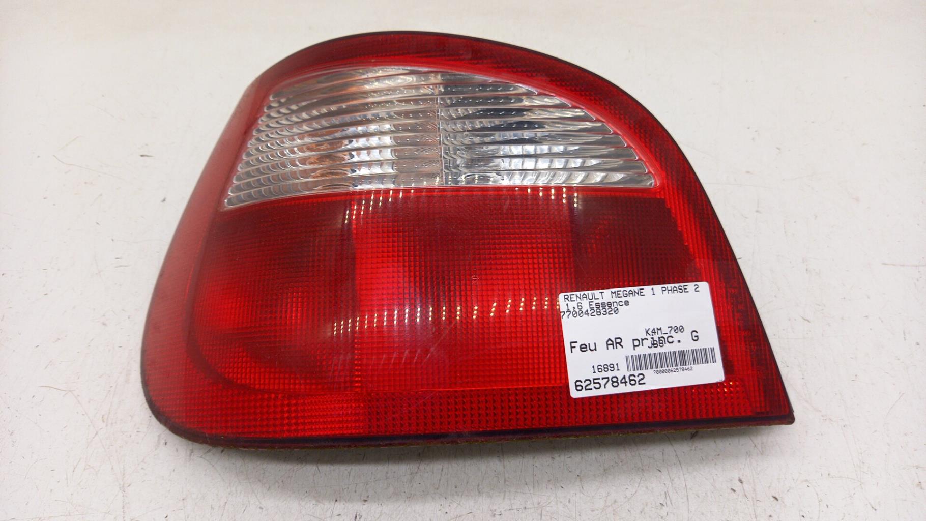 Fanale posteriore principale sinistro (luci) RENAULT MEGANE 1 PHASE 2 Gasolina - 1