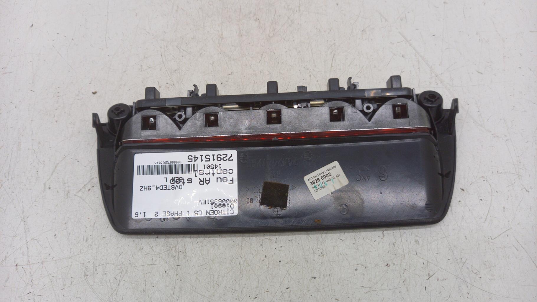Luce stop centrale CITROEN C5 1 PHASE 2 Diésel - 1