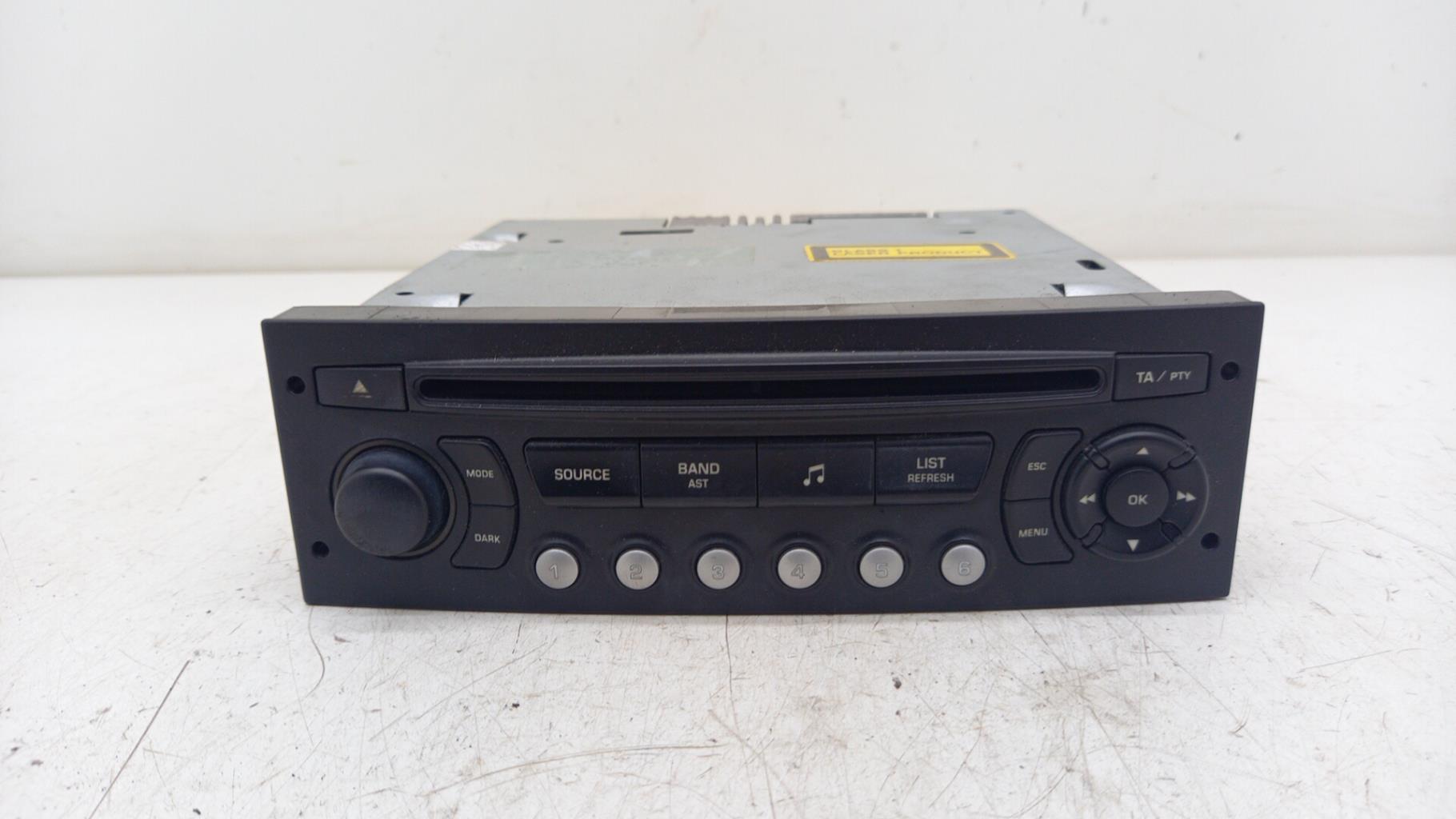 Autoradio originale PEUGEOT 307 PHASE 2 Gasolina - 1