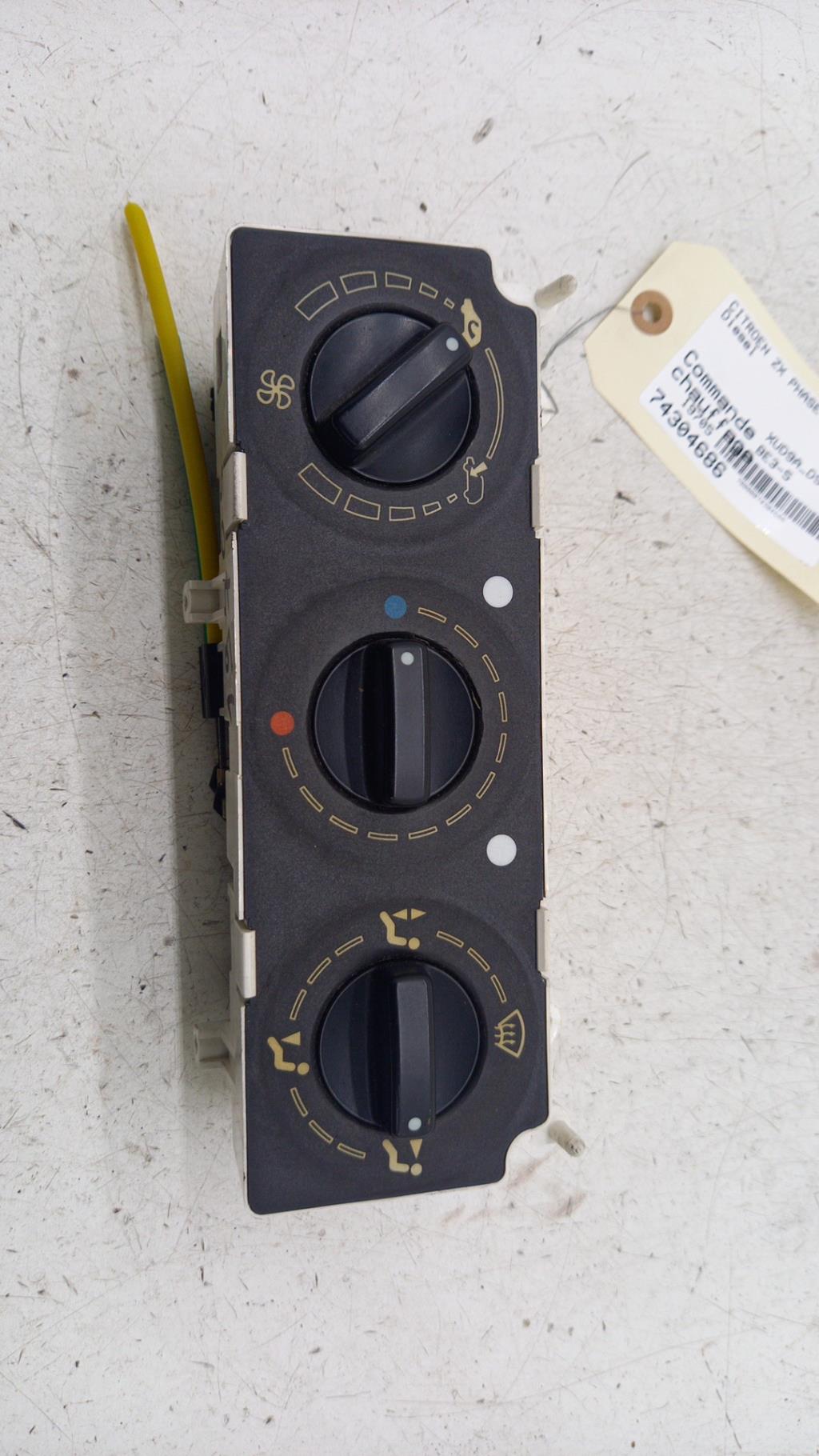 Commande chauffage CITROEN ZX PHASE 1 Diesel - 1