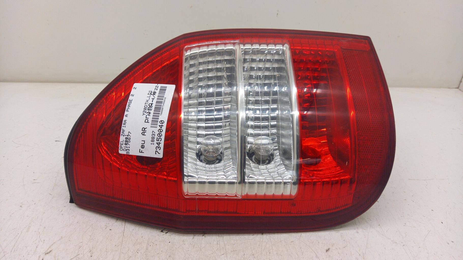 Fanale posteriore principale sinistro (luci) OPEL ZAFIRA A PHASE 2 Diésel - 1