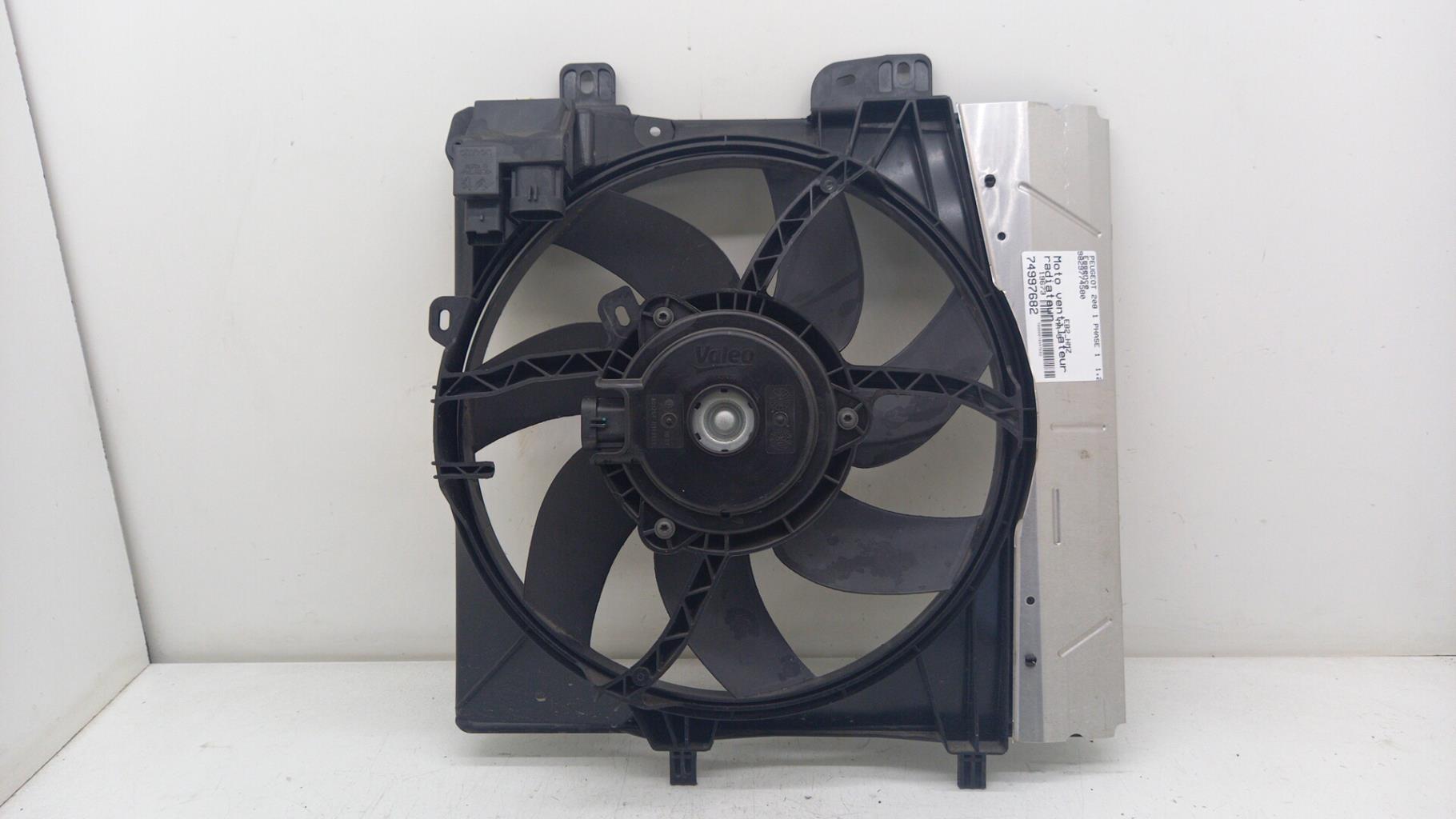 Motoventilatore radiatore PEUGEOT 208 1 PHASE 1 Gasolina - 1