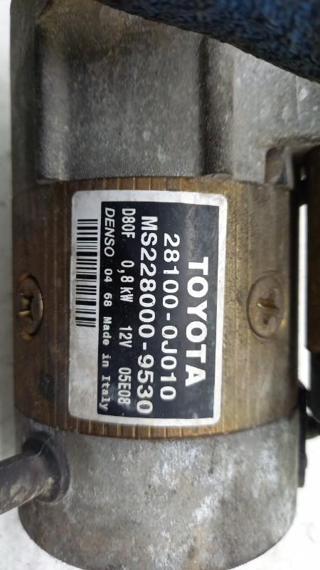 Motorino avviamento TOYOTA YARIS 1 PHASE 2 Gasolina - 1