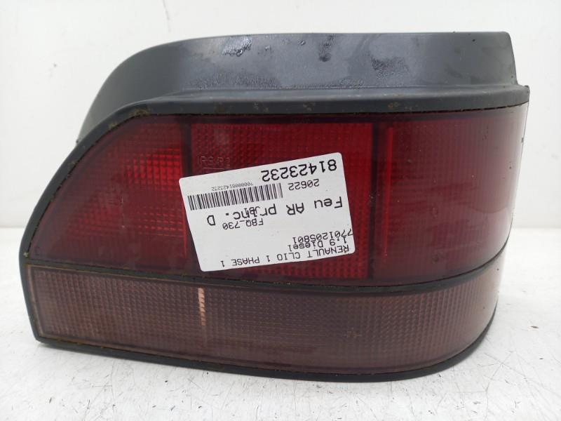 Fanale posteriore principale destro (luci) RENAULT CLIO 1 PHASE 1 Diésel - 1