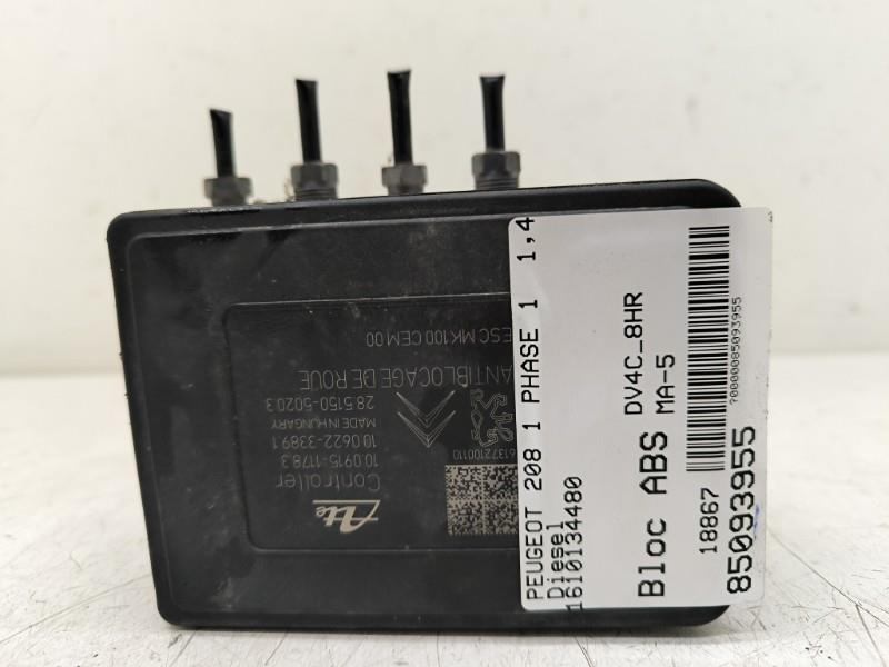 Blocco ABS (antibloccaggio freni) PEUGEOT 208 1 PHASE 1 Diésel - 1
