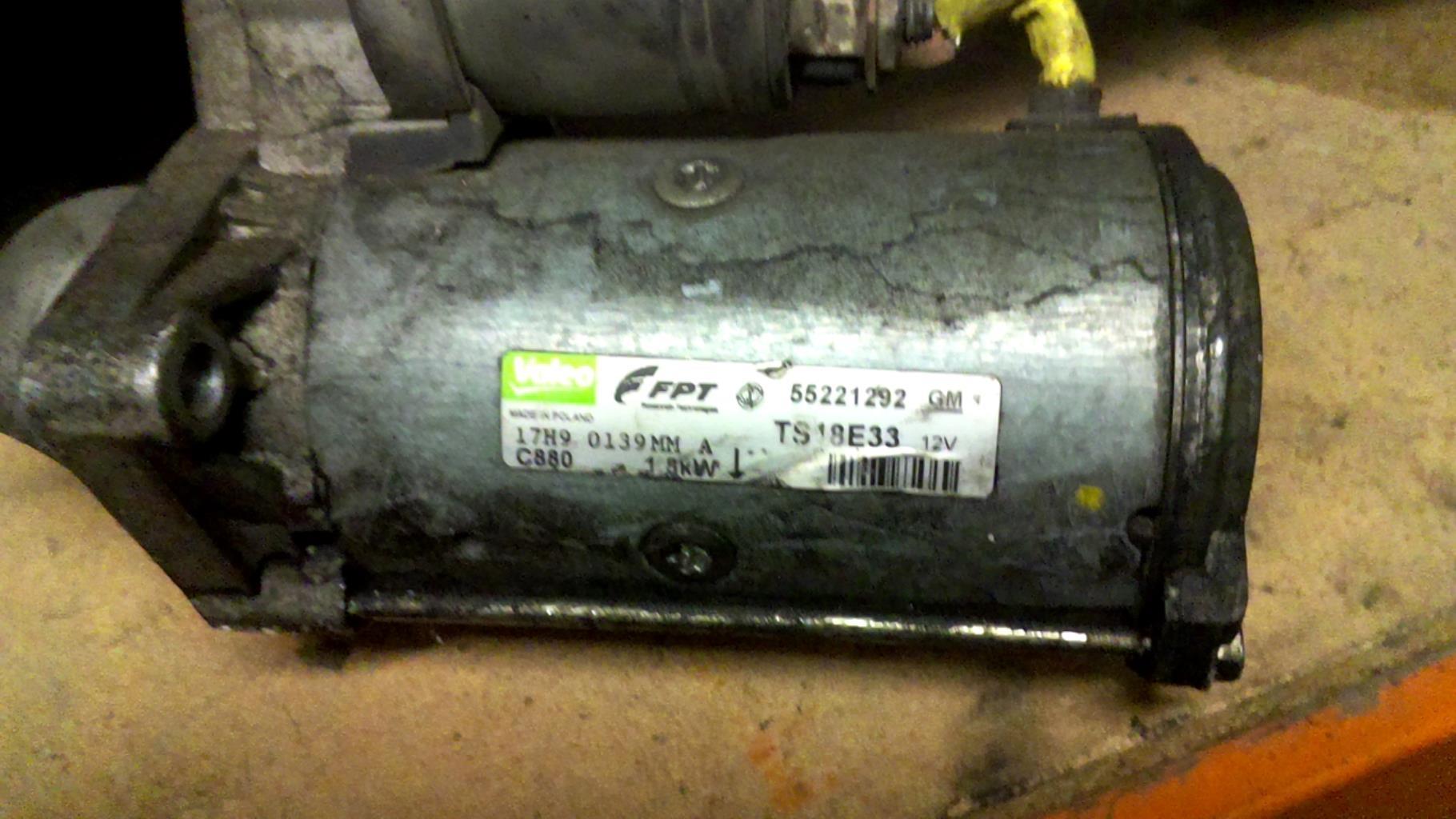 Demarreur FIAT 1,3l diesel multijet  - 1