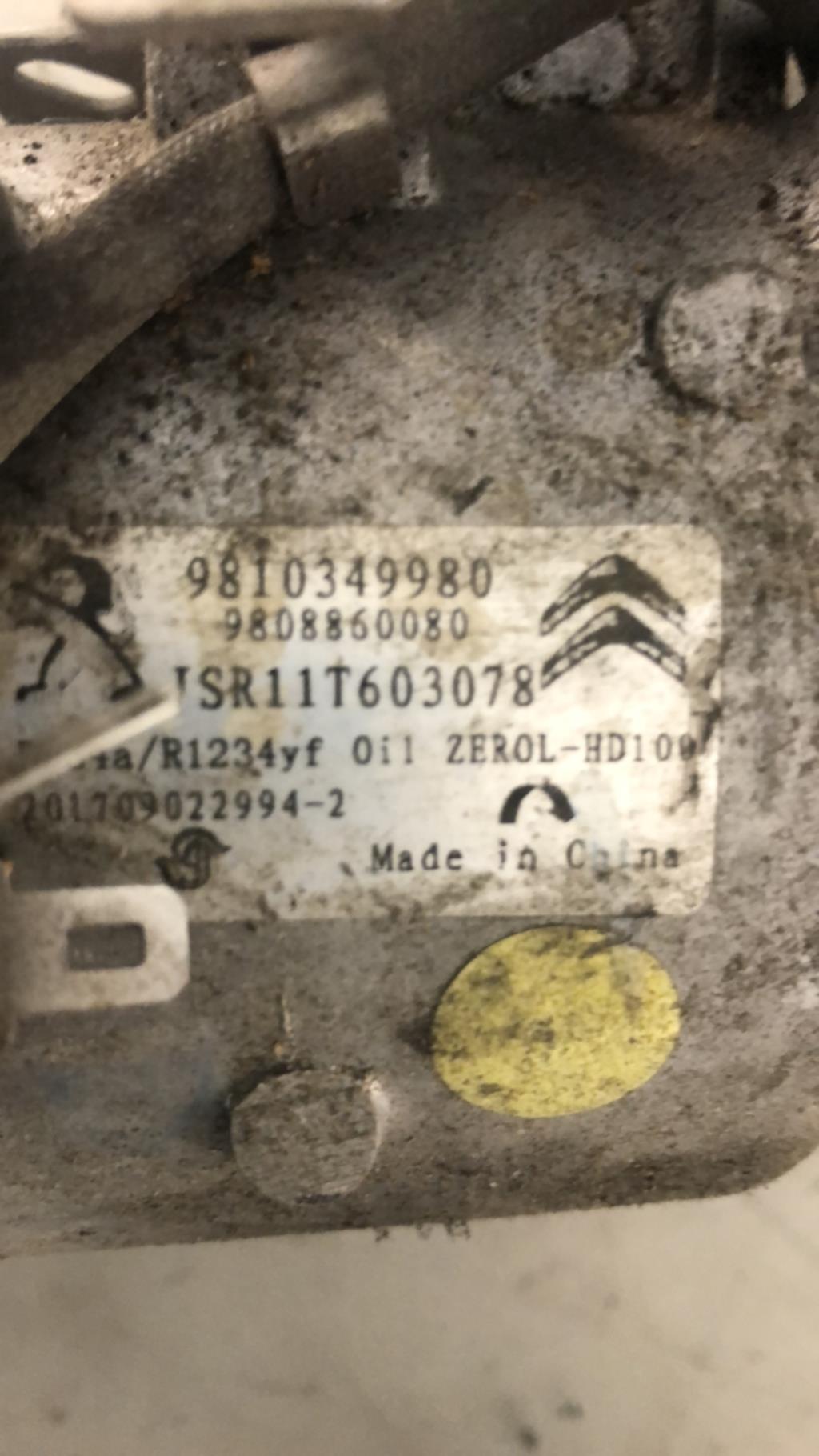 Compresseur clim CITROEN C3 3 PHASE 1 Essence - 1