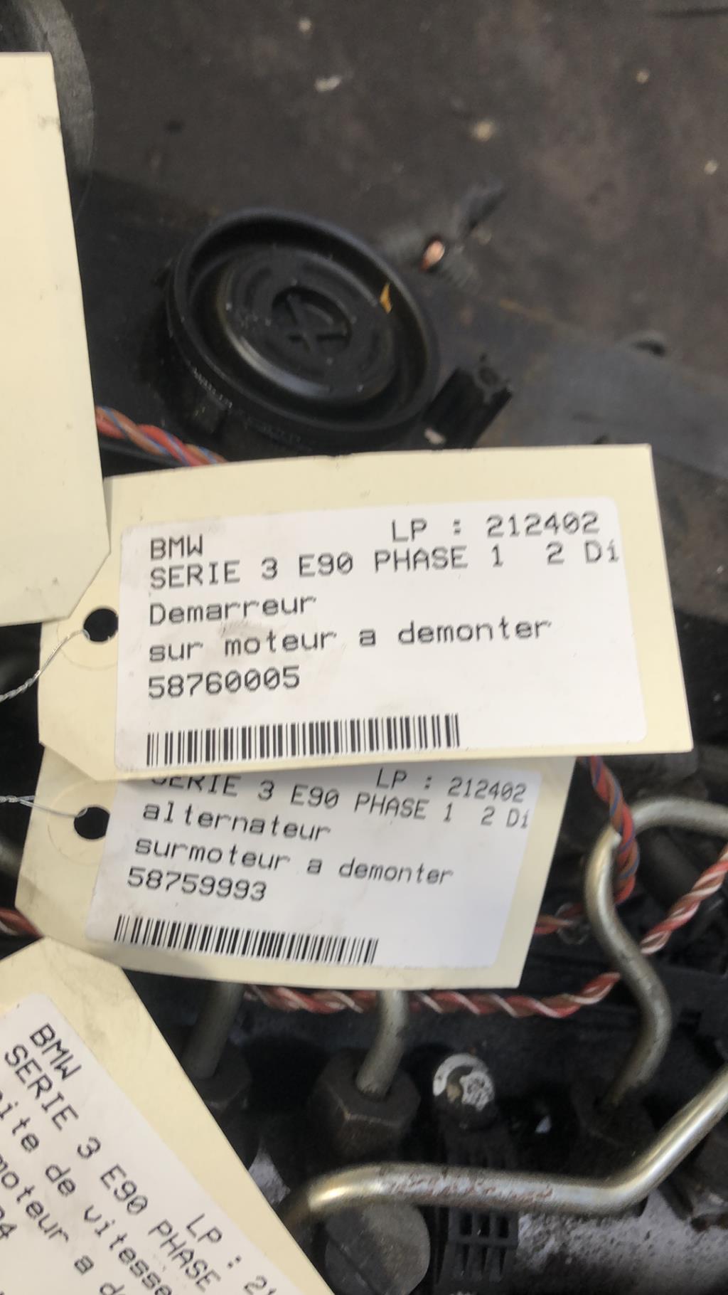 Demarreur BMW SERIE 3 E90 PHASE 1 Diesel - 1