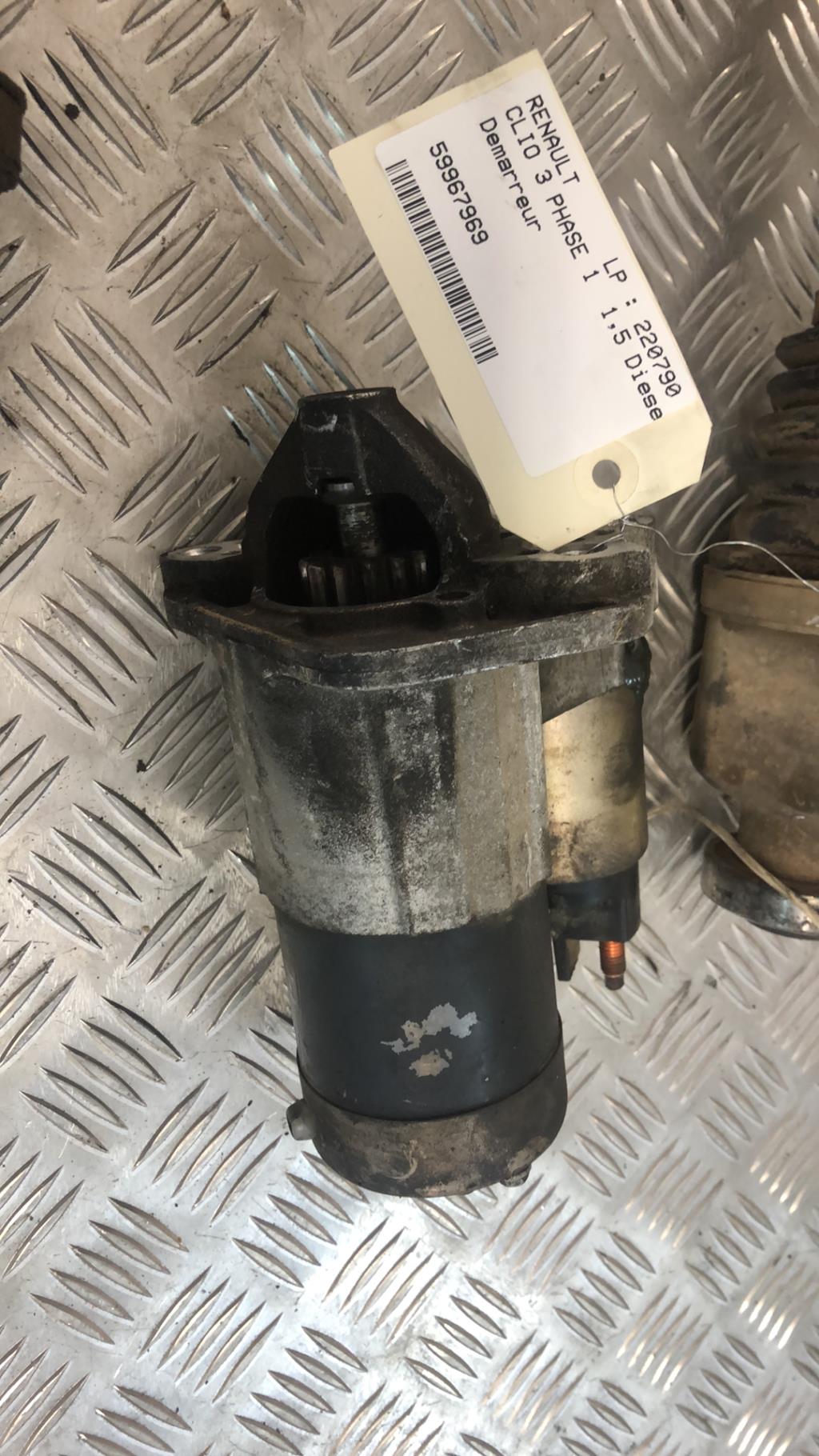 Demarreur RENAULT CLIO 3 PHASE 1 Diesel - 1