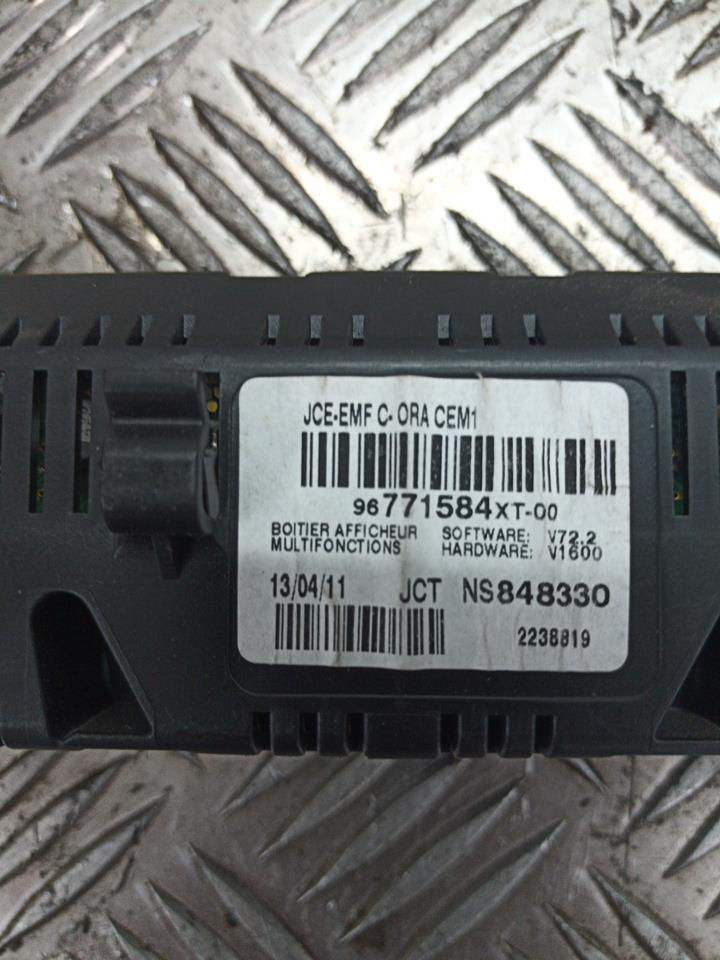 Horloge CITROEN C3 2 PHASE 1 Diesel - 1