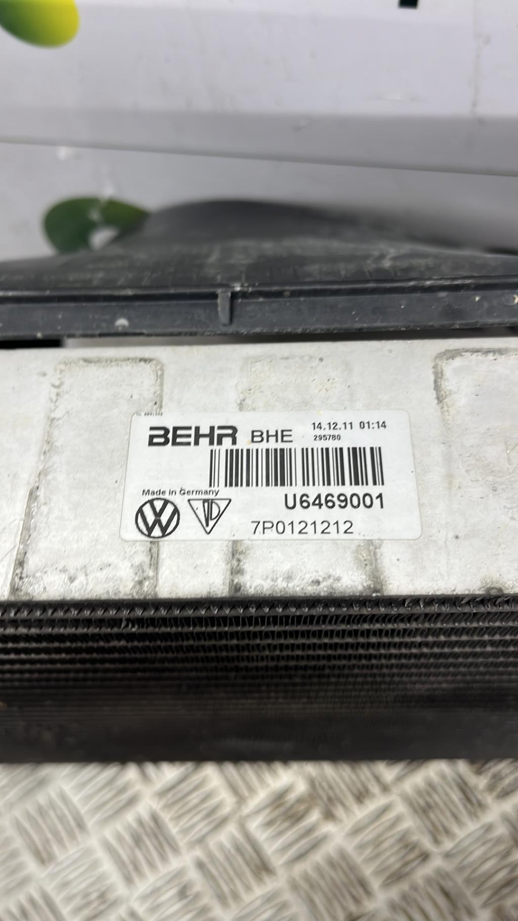 Radiateur eau VOLKSWAGEN TOUAREG 2 PHASE 1 Diesel - 1