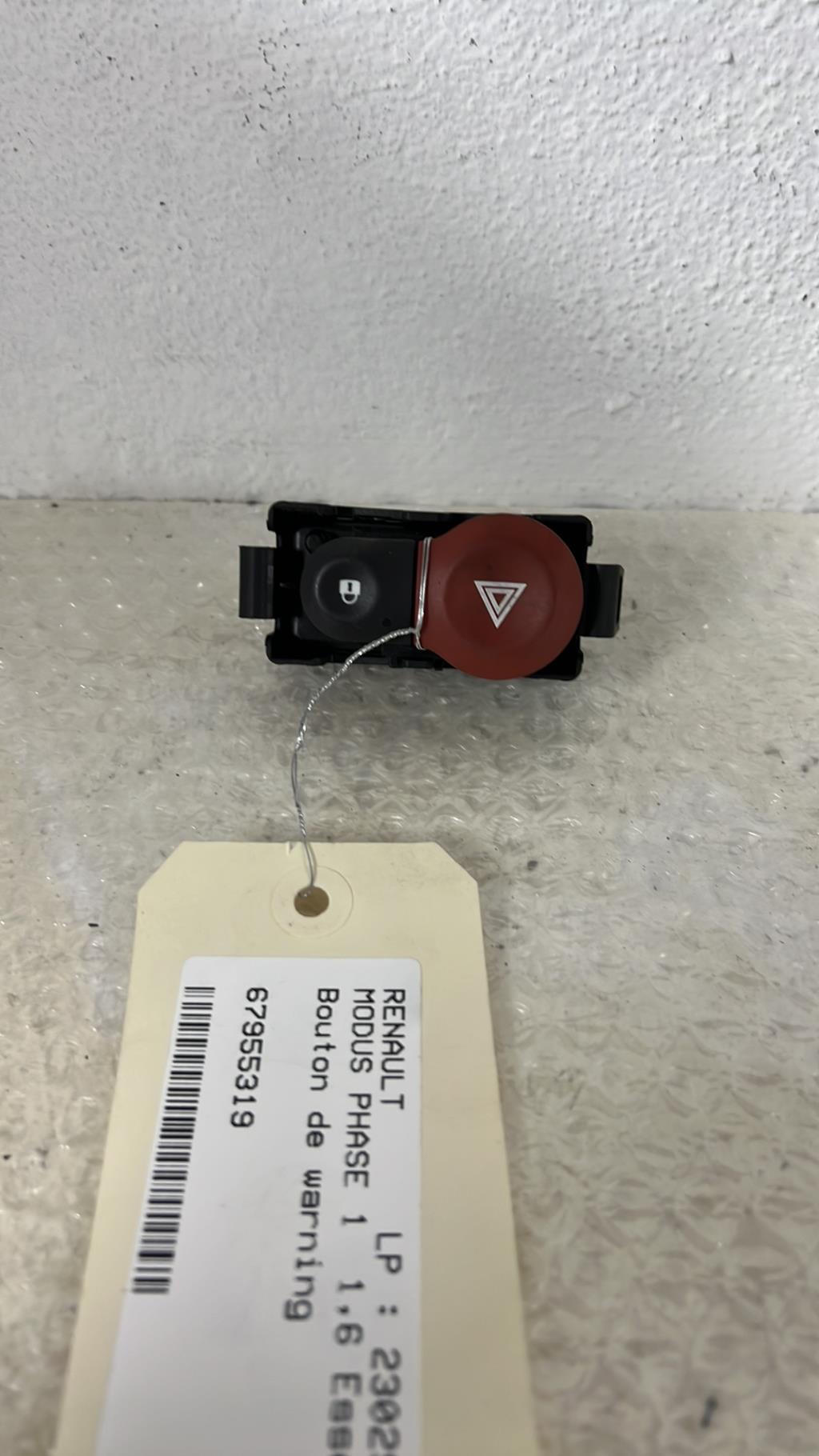 Bouton de warning RENAULT MODUS PHASE 1 Essence - 1