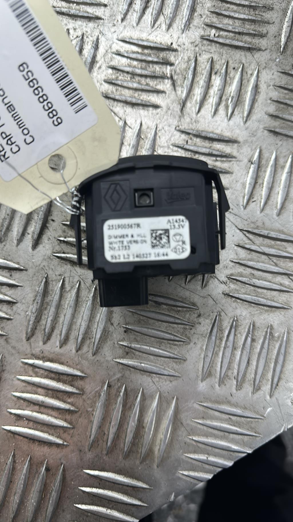 Commande de reglage hauteur de phare RENAULT CAPTUR 1 PHASE 1 Diesel - 1