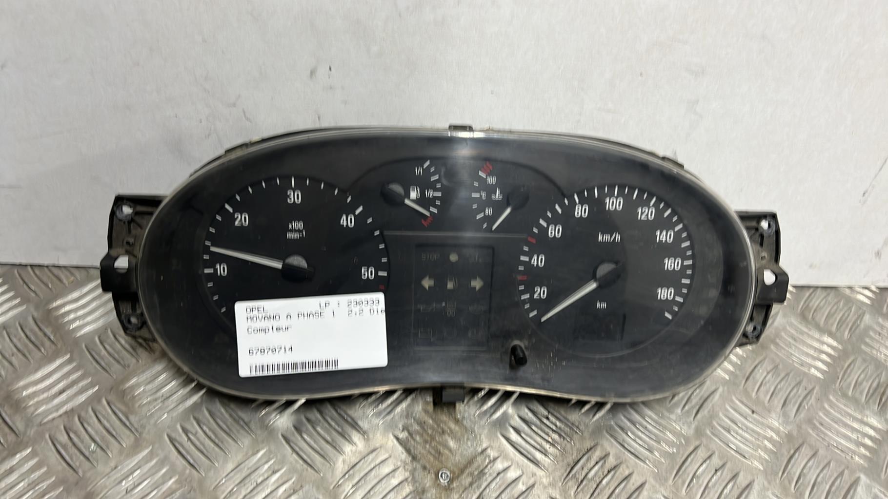 Compteur OPEL MOVANO A PHASE 1 Diesel - 1