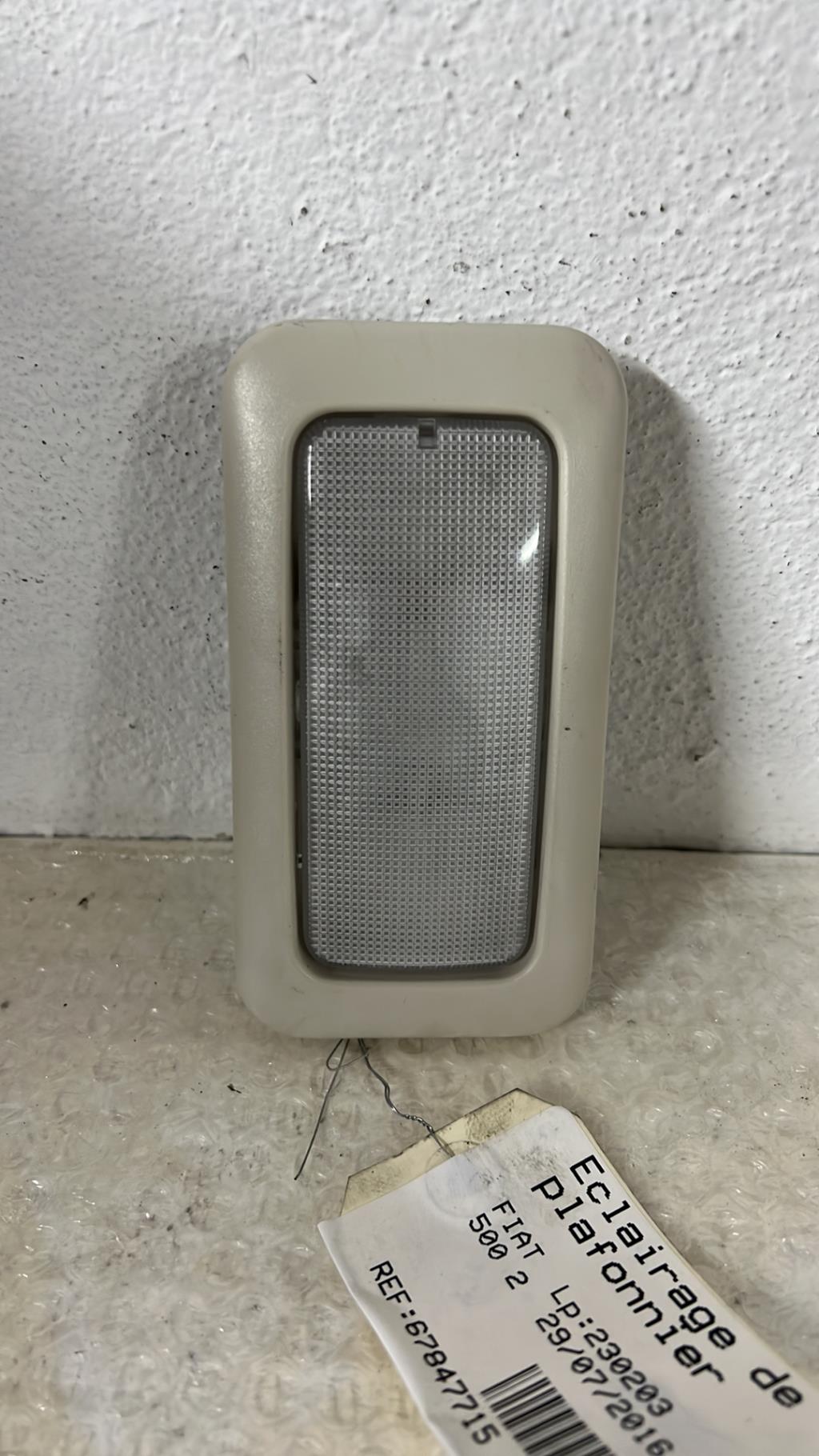 Eclairage de plafonnier FIAT 500 2  - 1