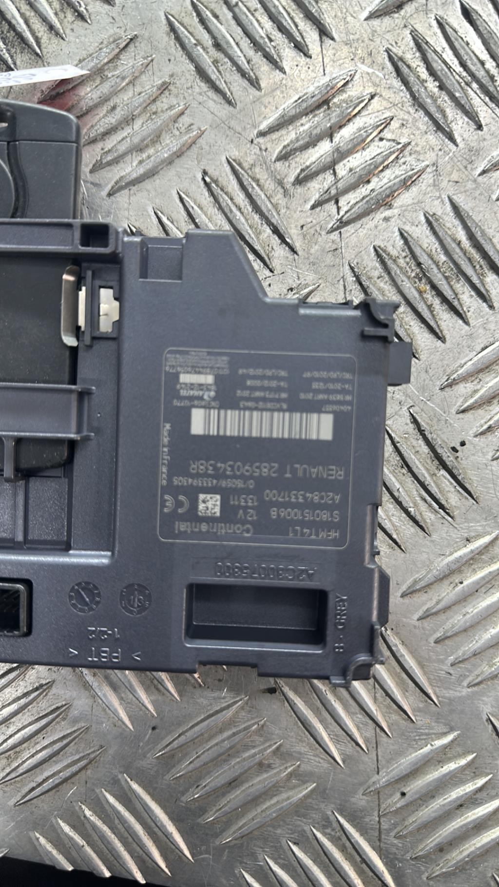 Carte de demarrage  RENAULT CLIO 4 PHASE 1 Diesel - 1