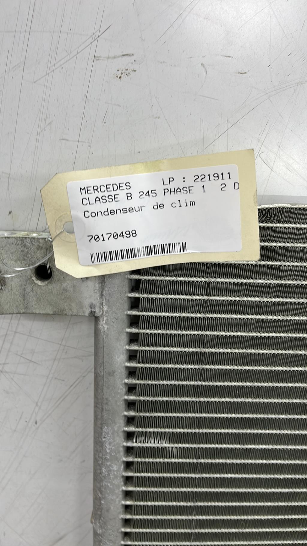 Condenseur de clim MERCEDES CLASSE B 245 PHASE 1 Diesel - 1