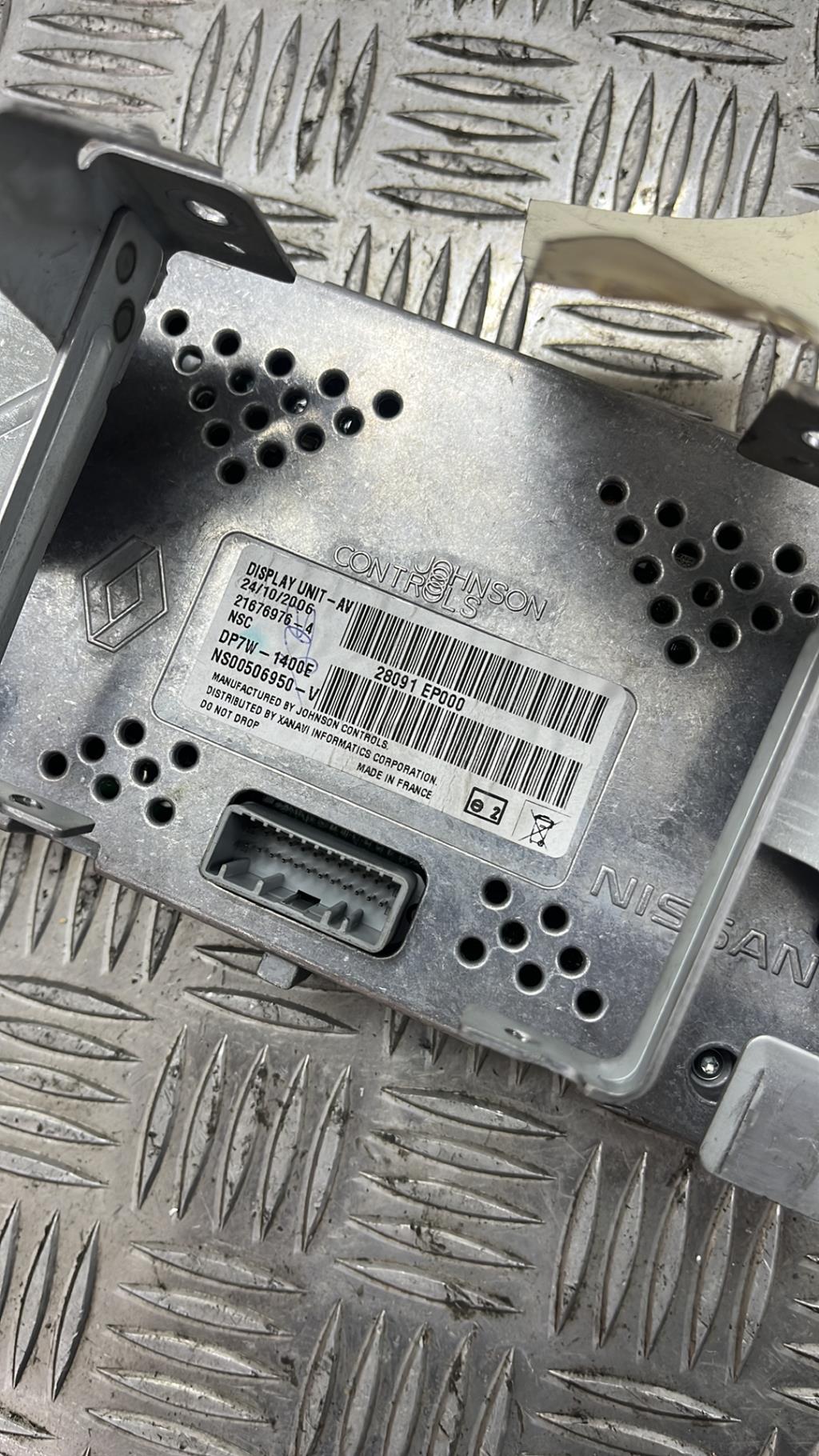 Ecran GPS NISSAN QASHQAI 1 PHASE 1  - 1