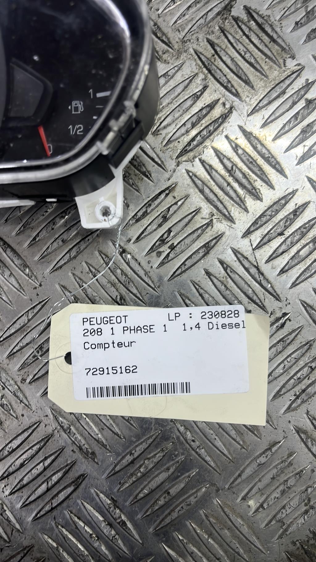 Compteur PEUGEOT 208 1 PHASE 1 Diesel - 1