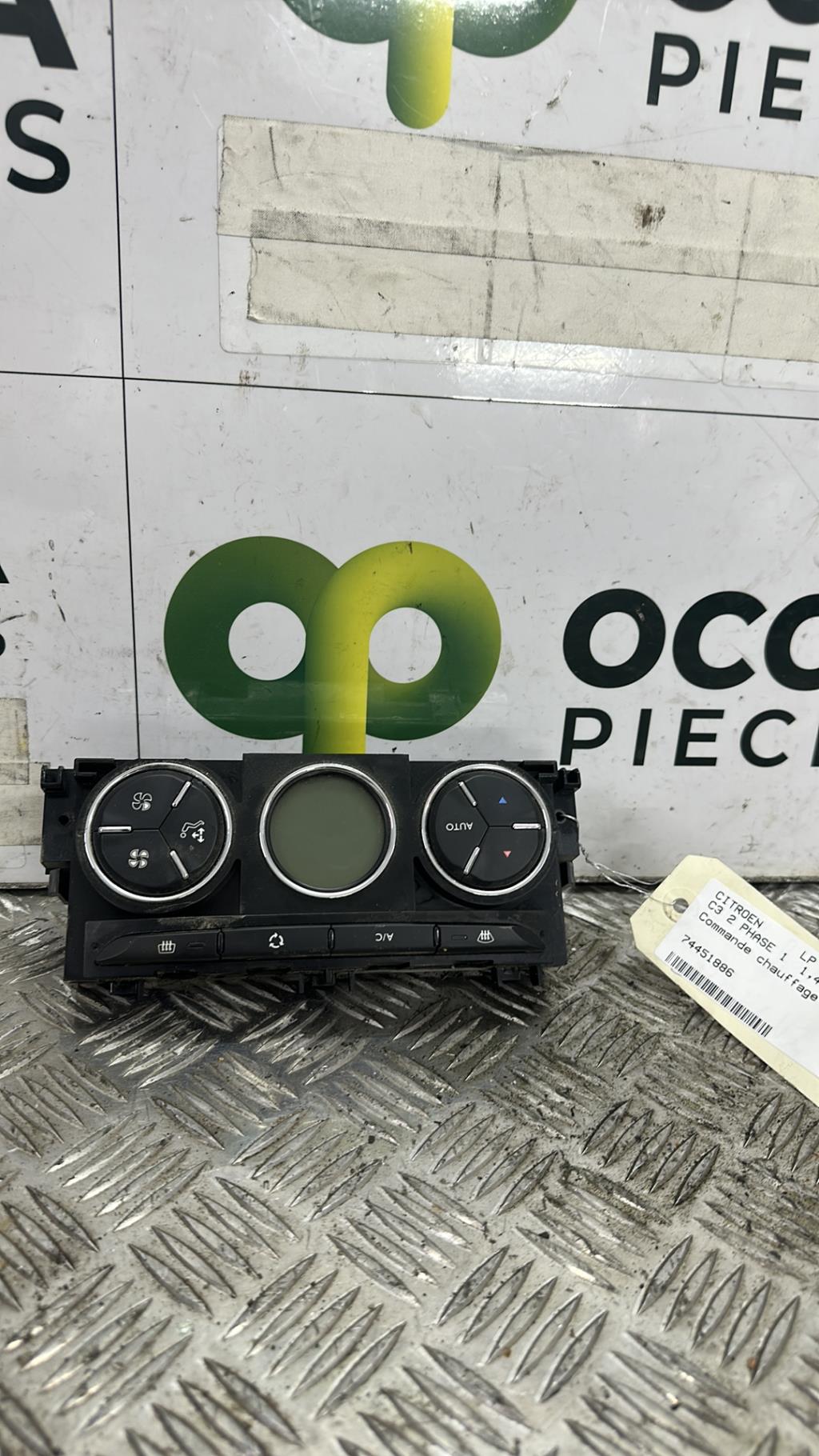 Commande chauffage CITROEN C3 2 PHASE 1 Diesel - 1