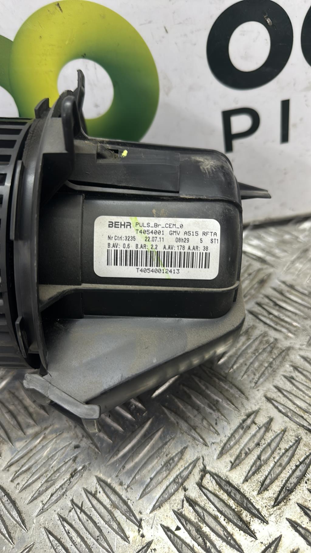Ventilateur chauffage CITROEN C3 2 PHASE 1 Diesel - 1