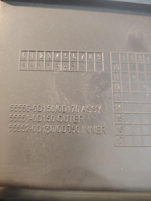 Boite a gants TOYOTA YARIS 3 PHASE 1 Essence - 1