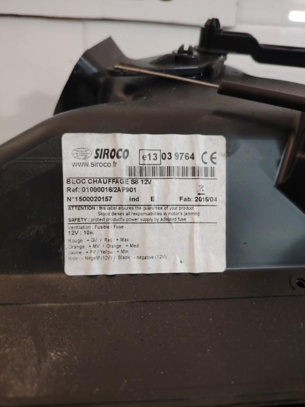 Bloc chauffage AIXAM S8  - 1
