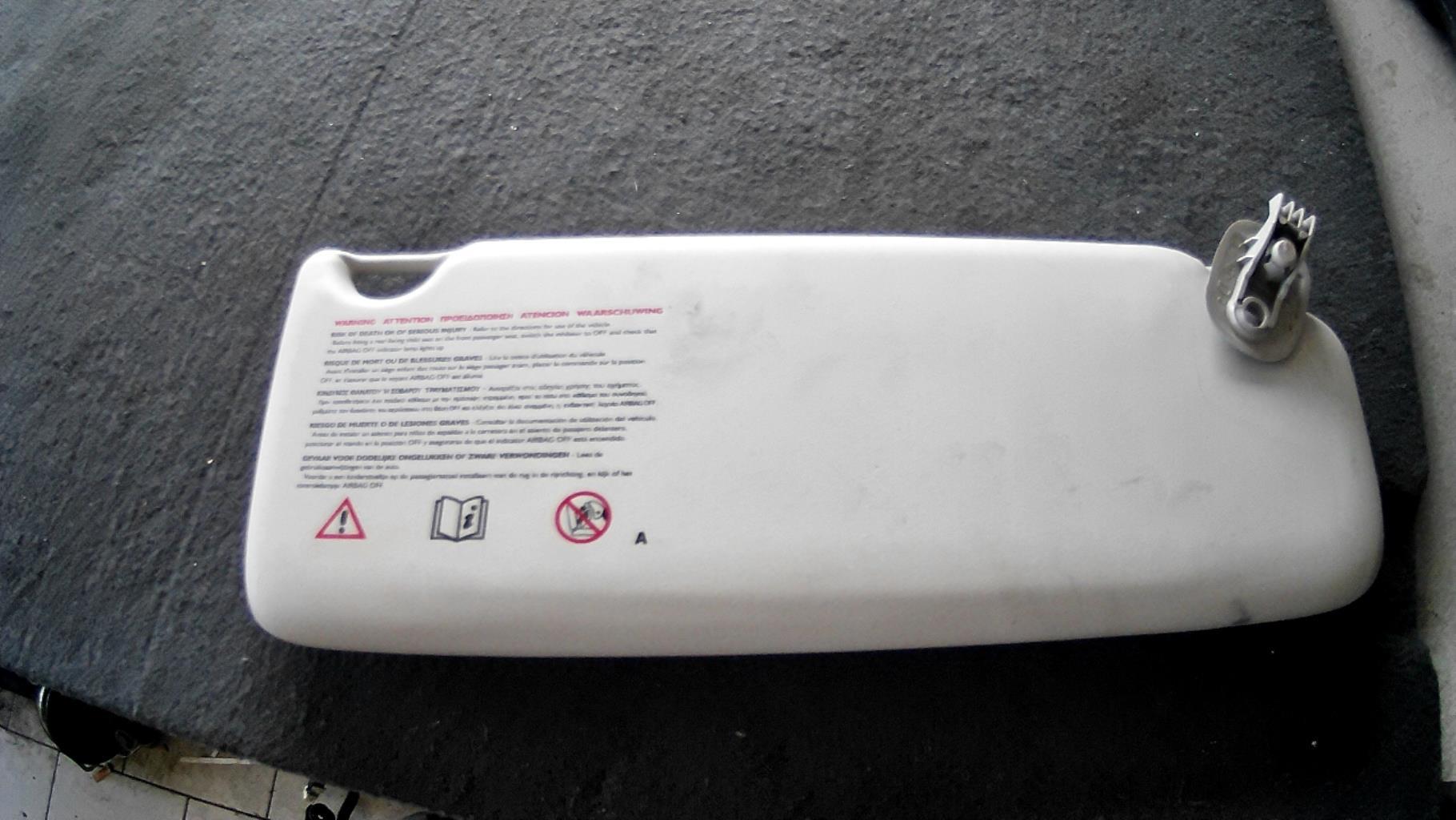 Visiera parasole destra RENAULT TWINGO 2 PHASE 1 Gasolina - 1