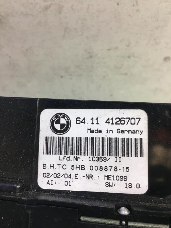Commande chauffage BMW SERIE 3 E46 CABRIO PHASE 2 Essence - 1