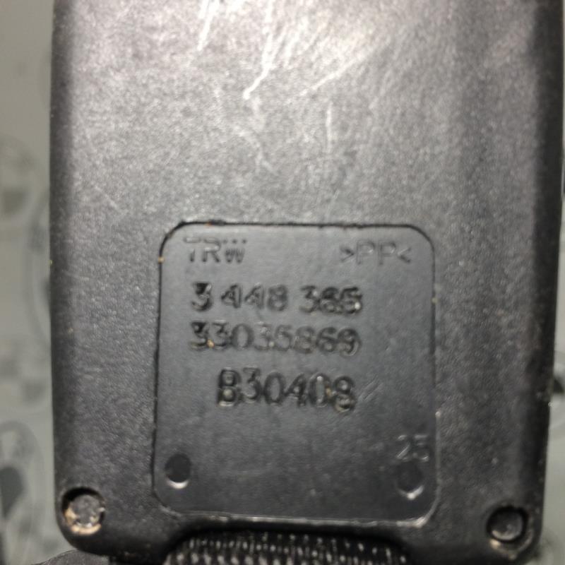 Aggancio cintura sicurezza posteriore centrale BMW X3 E83 PHASE 2  - 1