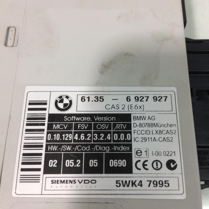 Calculateur BMW SERIE 5 E60 PHASE 1 Diesel - 1