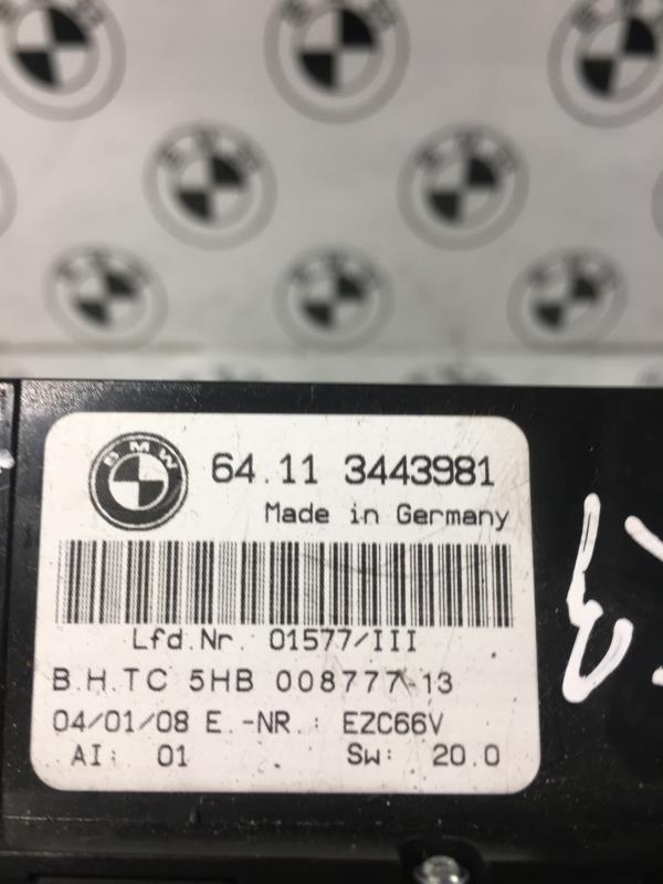 Commande chauffage BMW X3 E83 PHASE 2 Diesel - 1