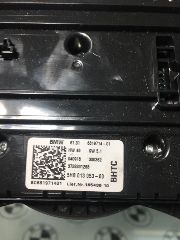 Commande chauffage MINI MINI 3 F55  - 1