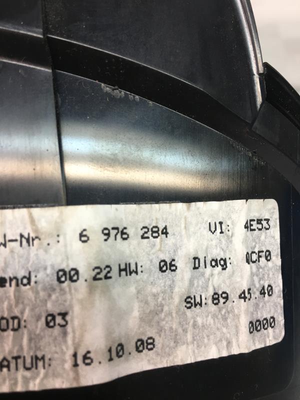 Compteur BMW X6 E71 PHASE 1 Essence - 1