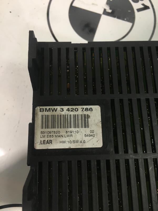 Calculateur BMW X3 E83 PHASE 1  - 1