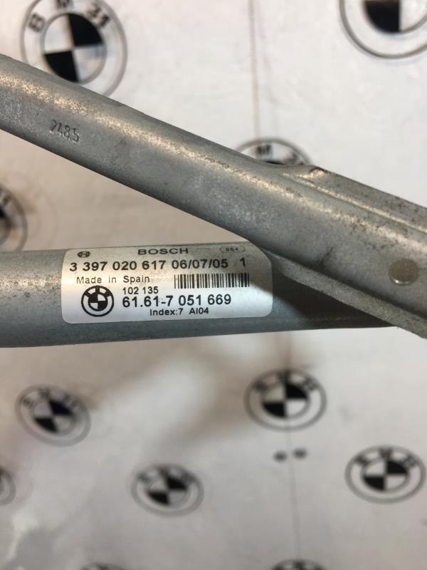 Mecanisme essuie glace avant BMW X3 E83 PHASE 1  - 1