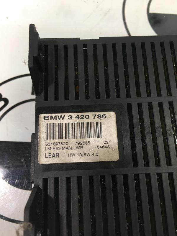 Calculateur BMW X3 E83 PHASE 1  - 1