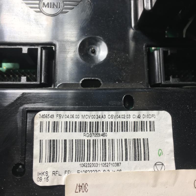 Commande chauffage MINI MINI 2 R56 PHASE 2 Diesel - 1