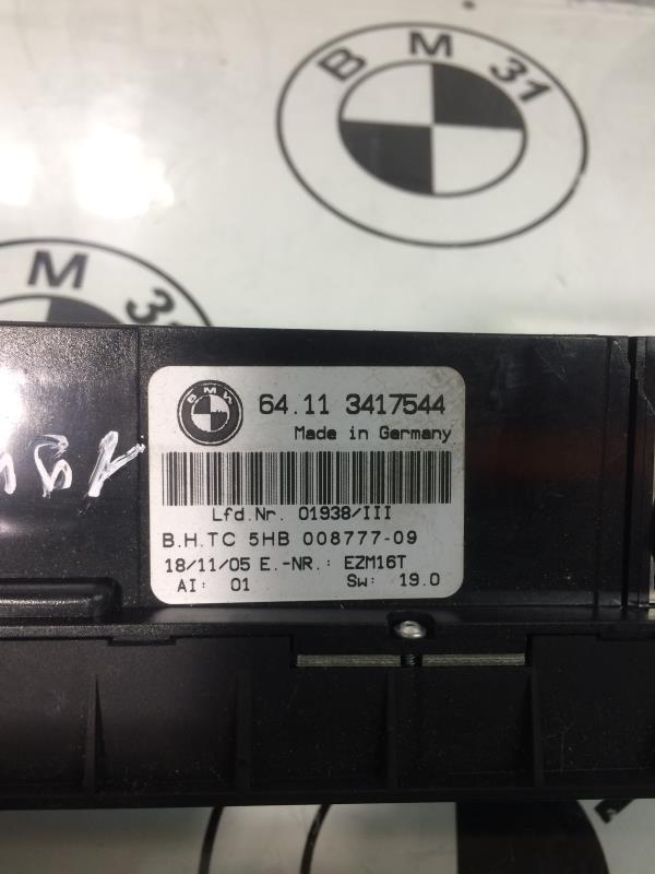 Commande chauffage BMW X3 E83 PHASE 1 Diesel - 1