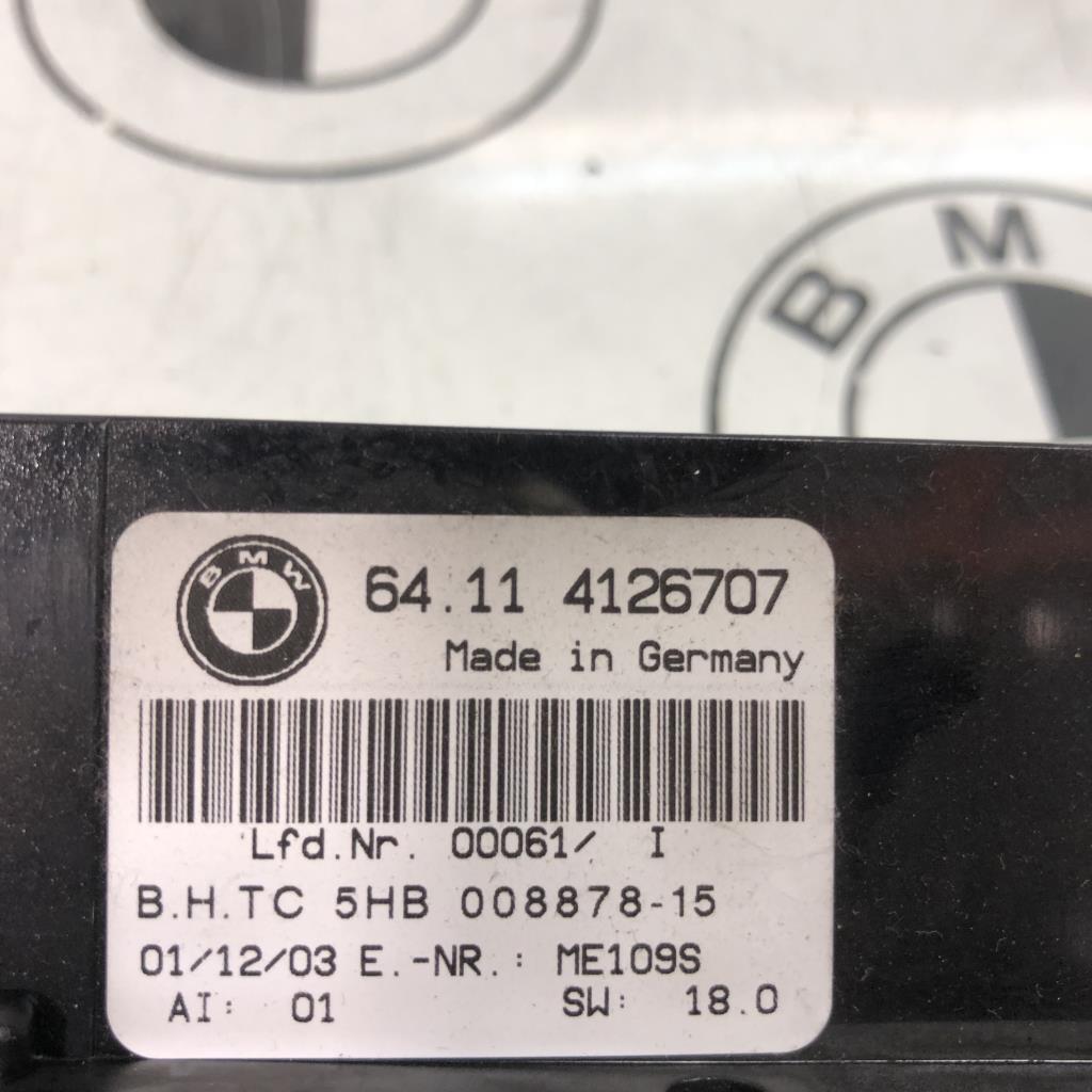 Commande chauffage BMW SERIE 3 E46 TOURING PHASE 1 BREAK Diesel - 1