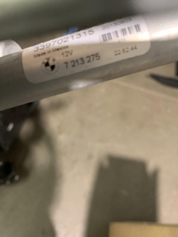 Motore tergicristallo anteriore BMW X3 F25 PHASE 1 Diésel - 1