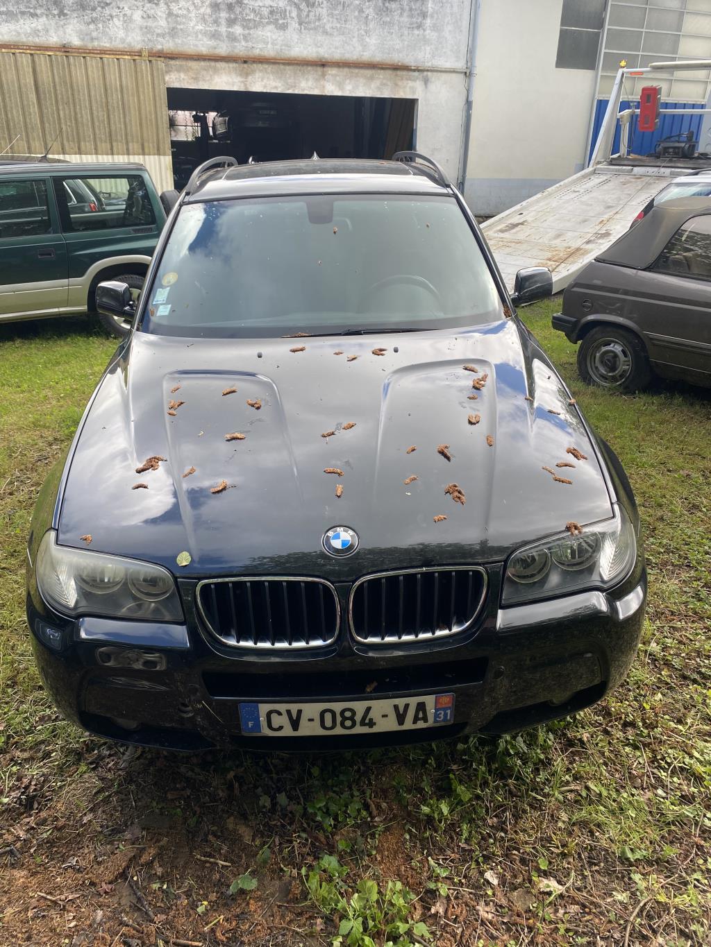 Support de phare gauche (tôle) BMW X3 E83 PHASE 2 Diesel - 1