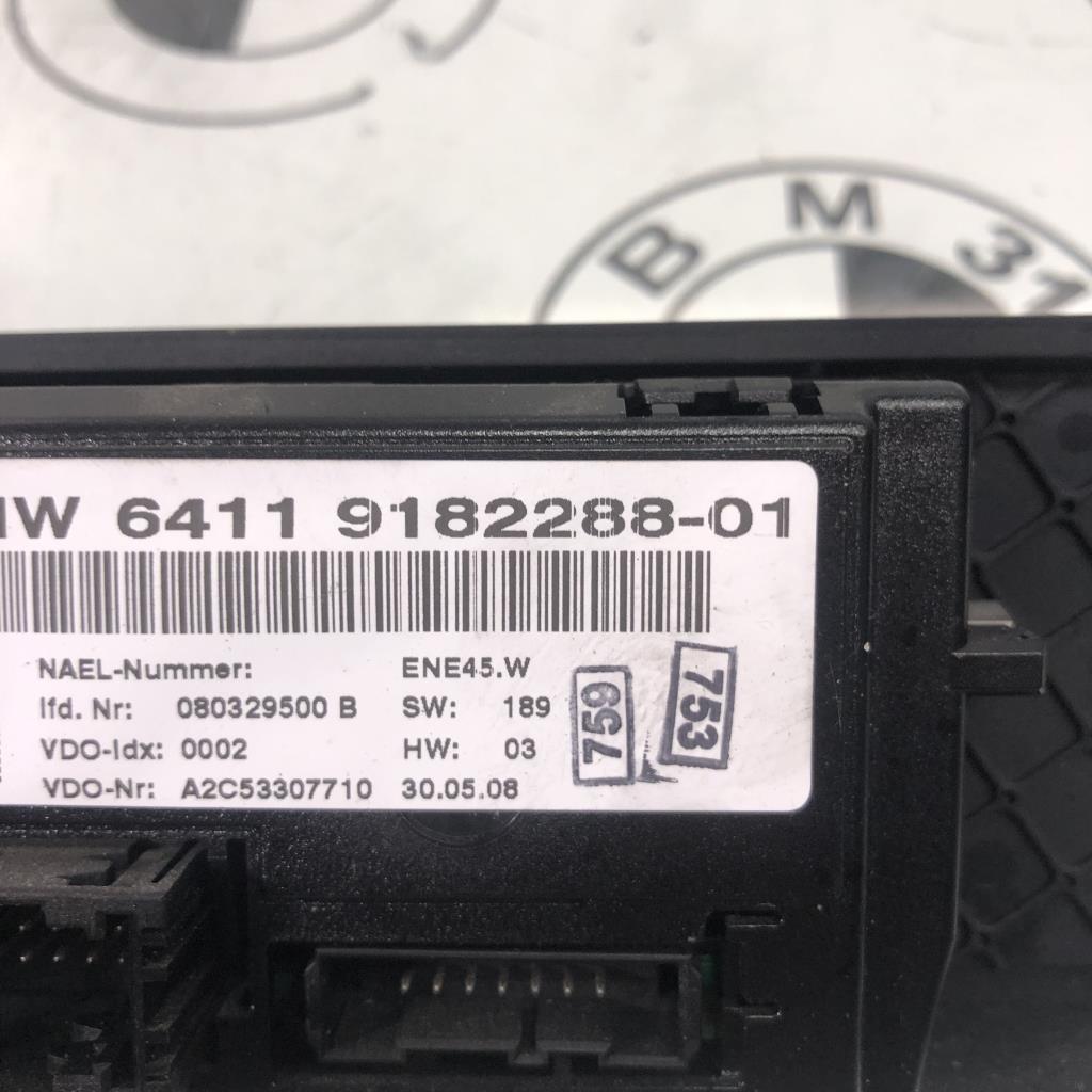 Commande chauffage BMW SERIE 3 E92 COUPE PHASE 1 Diesel - 1