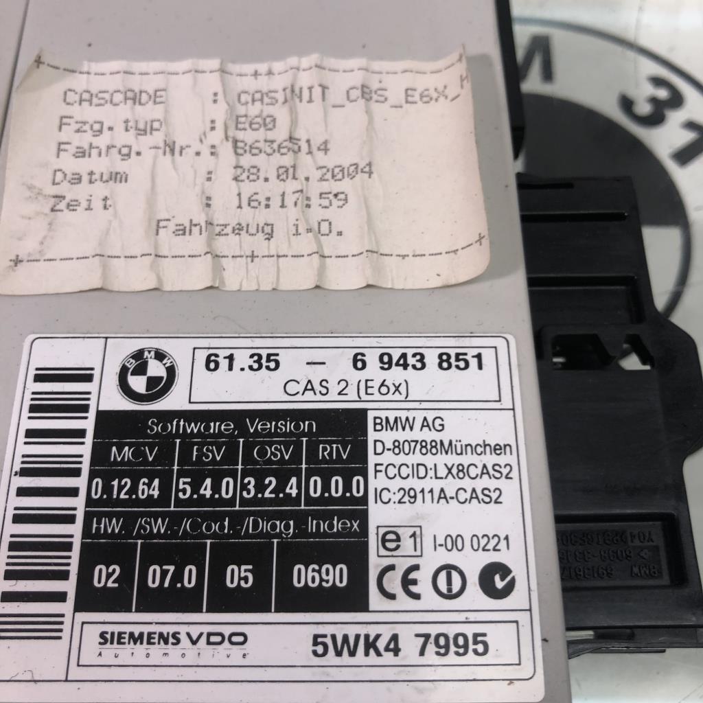 Centralina BMW SERIE 5 E60 PHASE 1  - 1