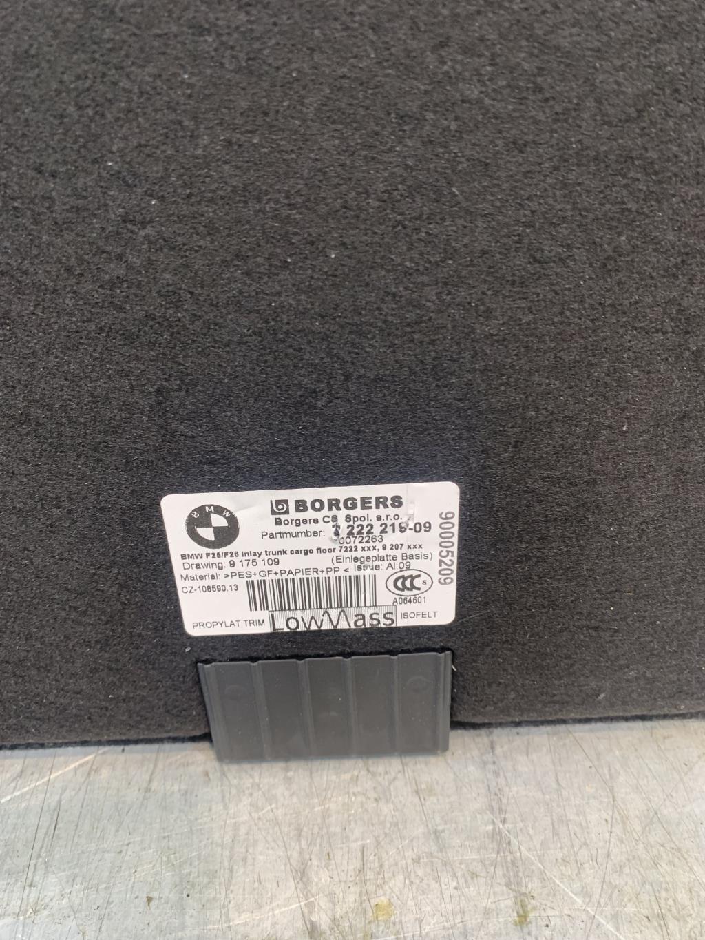 Moquette BMW X3 F25 PHASE 1  - 1